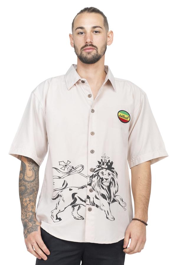 Lion of Judah Men's Rasta Shirt