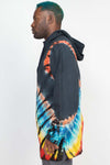 Tie-Dye Baja Button Hoodie