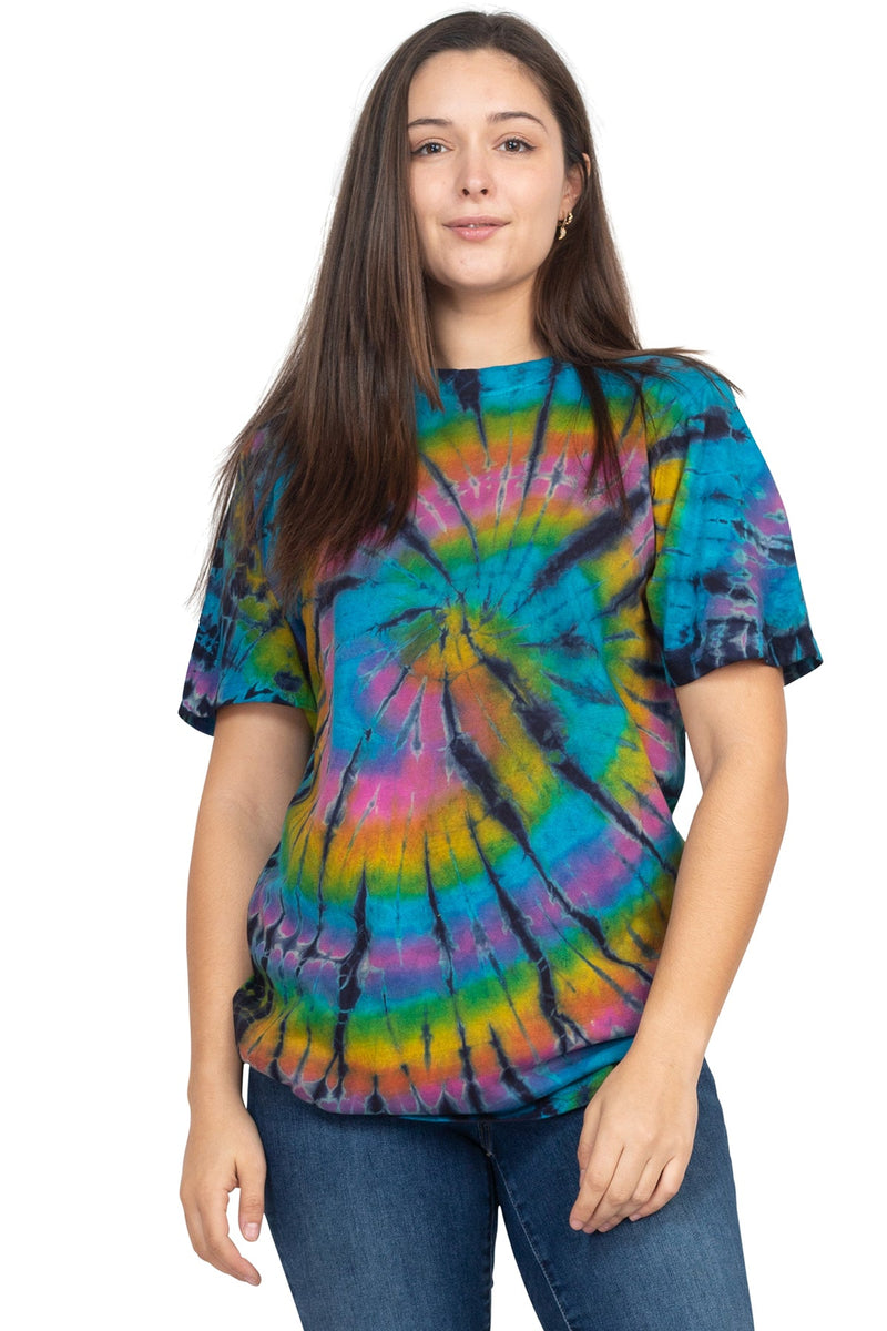 Unisex Rainbow Arc Tie-dye T-Shirt