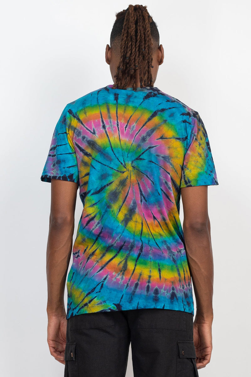 Unisex Rainbow Arc Tie-dye T-Shirt