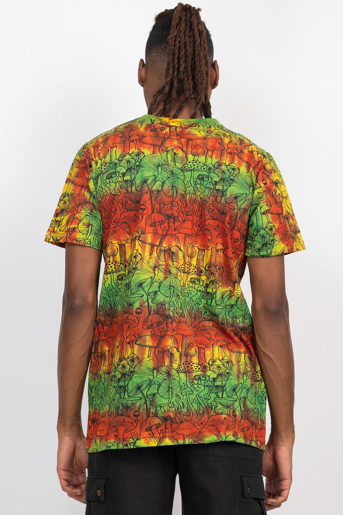 Rasta Tie-Dye Printed T-Shirt – Lakhay-Retail