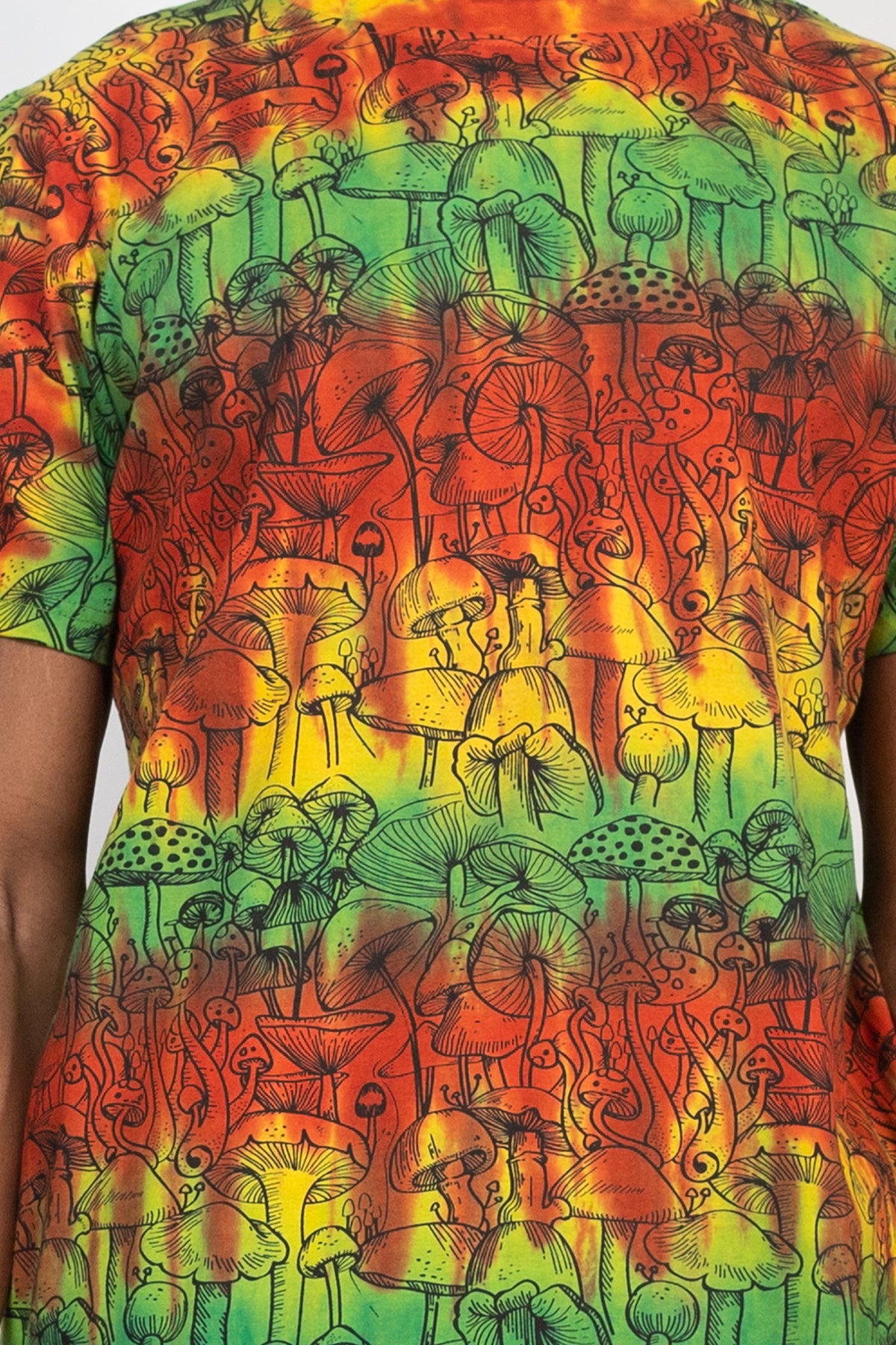 Rasta Tie-Dye Printed T-Shirt