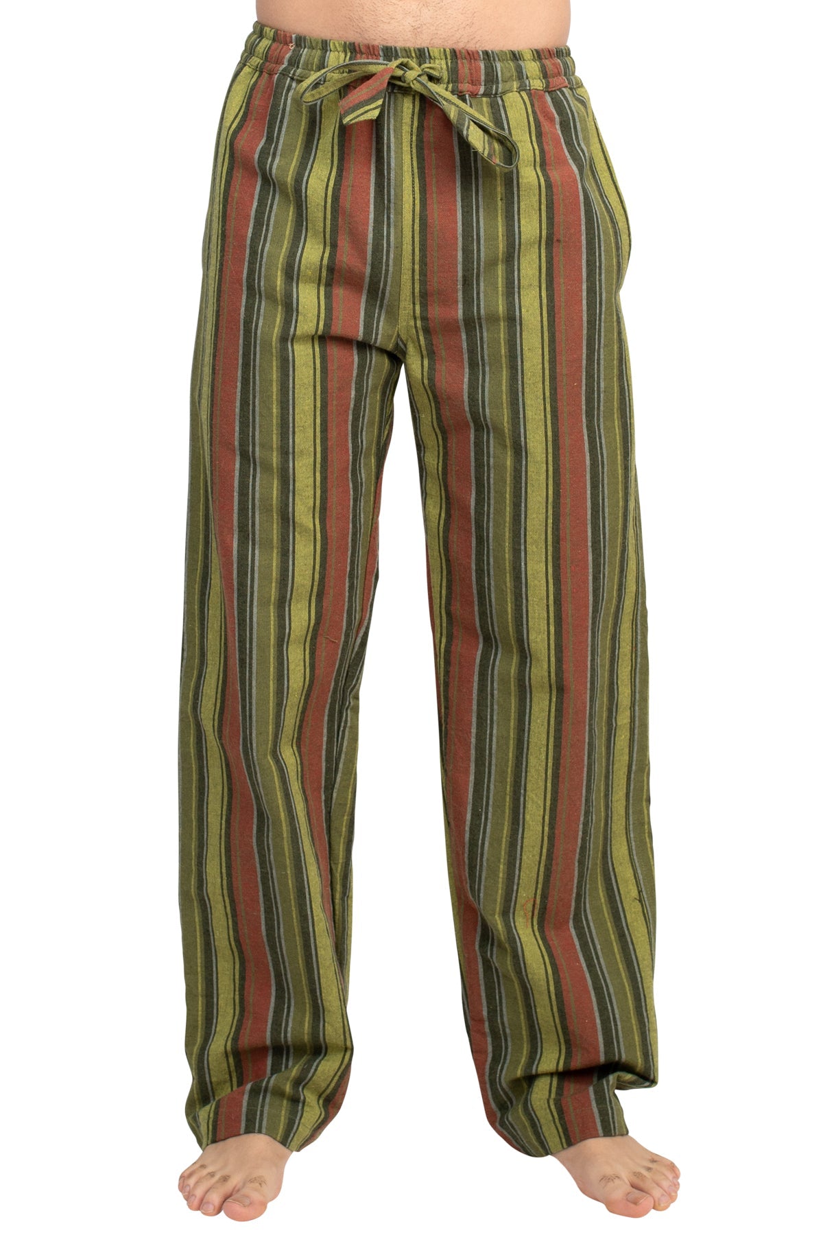 Unisex Stripe Comfy Lounge Pant with Elastic Waist