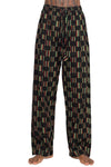 Rasta Stripe Checkered Printed Trouser