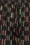 Rasta Stripe Checkered Printed Trouser