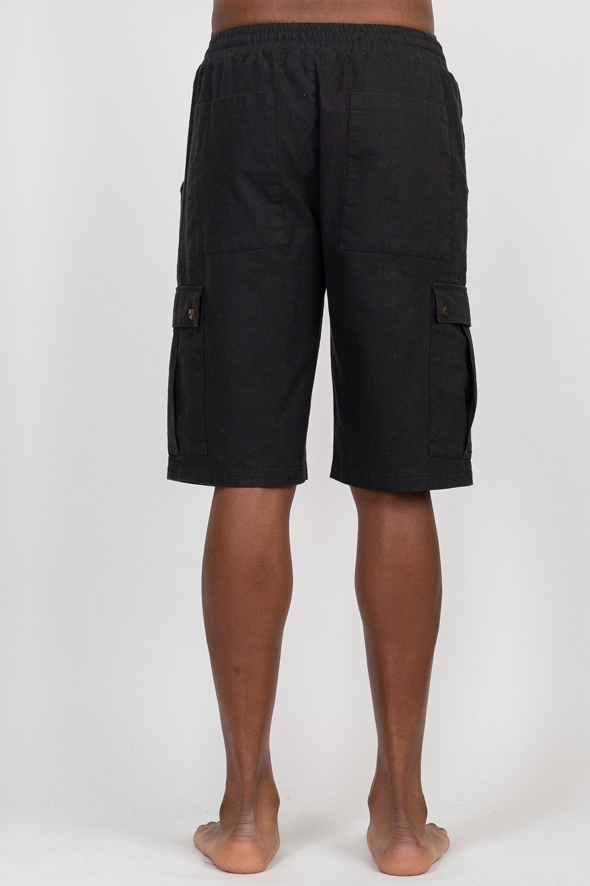 Hemp Cotton Mens Cargo Shorts