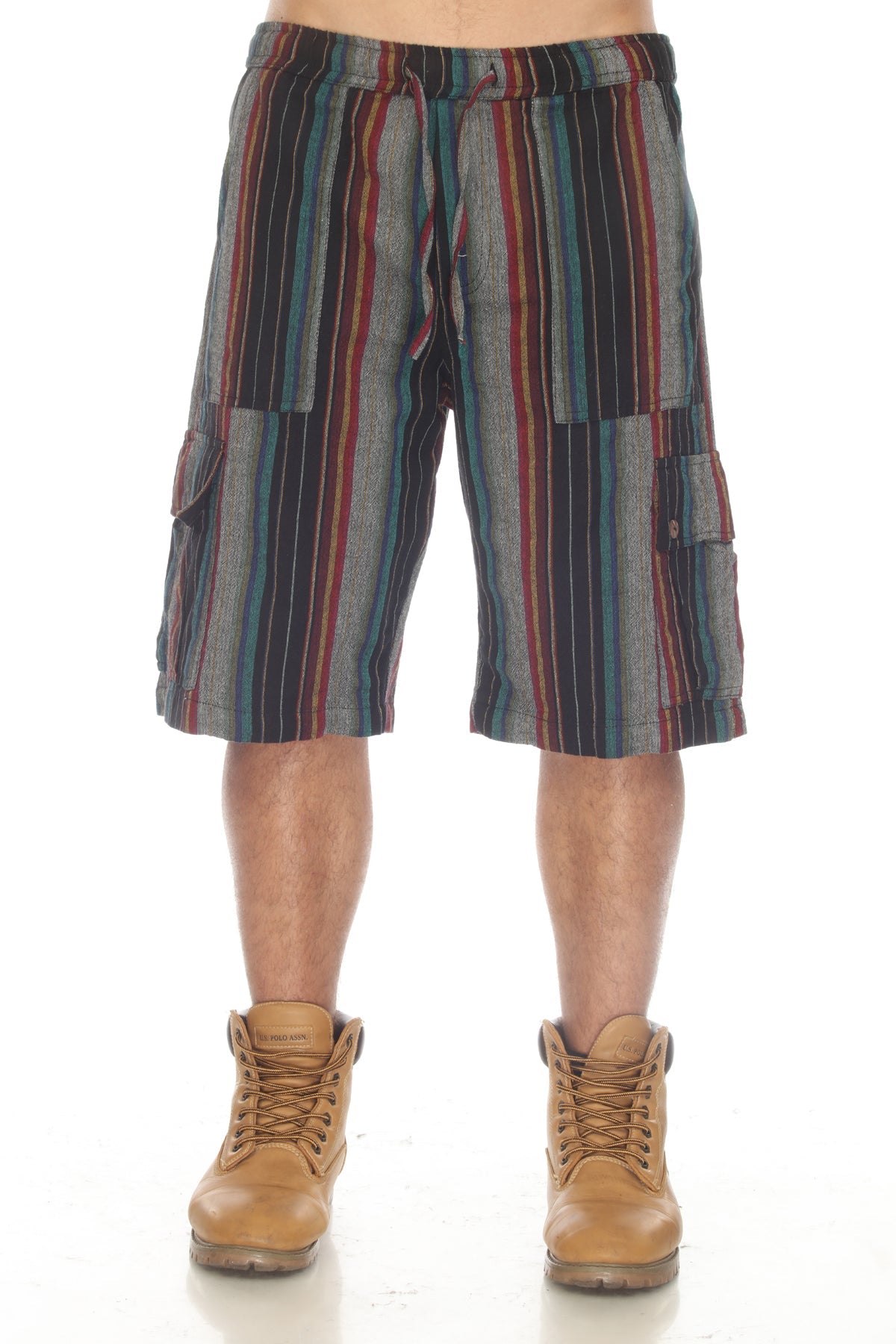 Stripe Ctn Cargo Pkt Shorts – Lakhay-Retail