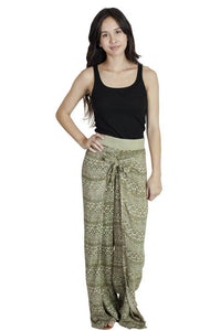 Gypsy Yogi Boho Skirted Festival Wrap Pants