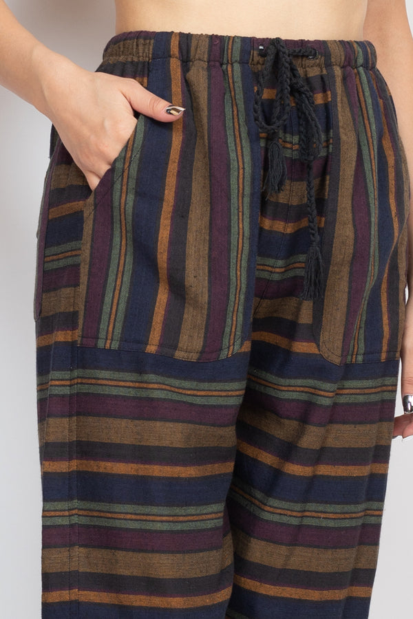 Beachy Boho Stripe Studio Pants