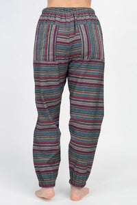 Beachy Boho Stripe Studio Pants