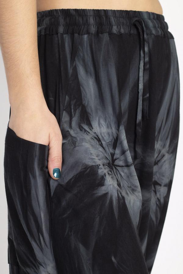 Unisex Tie-dye Flowy Harem Pants