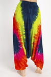 Unisex Tie-dye Flowy Harem Pants