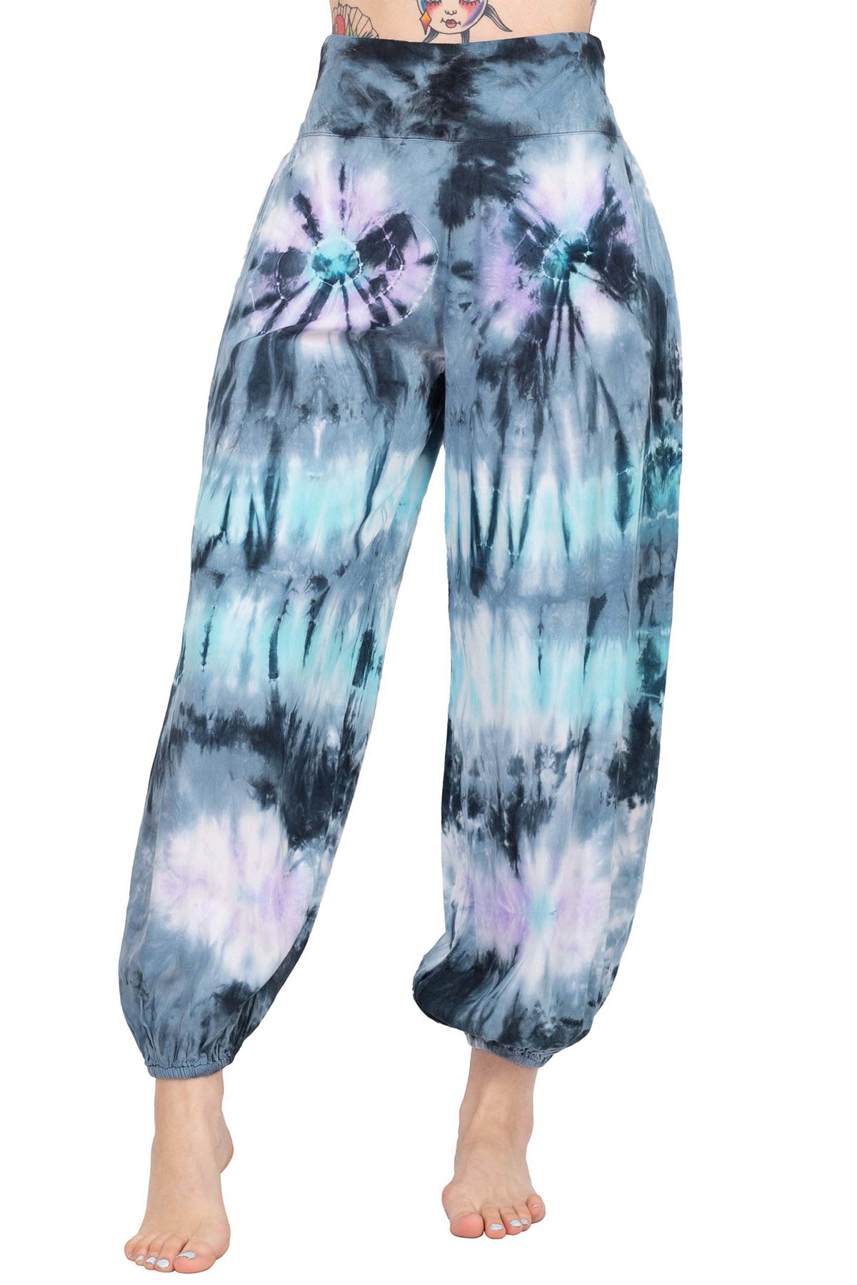 Unisex Jewel Tie-dye Harem Pants – Lakhay-Retail