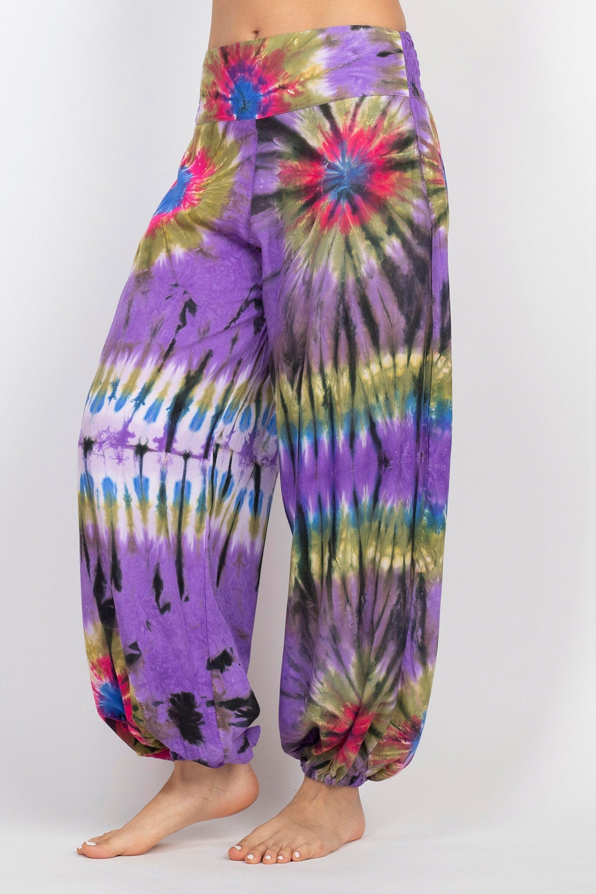 Unisex Jewel Tie-dye Harem Pants – Lakhay-Retail