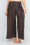Corset Lace-up Crop Pants