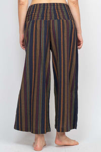 Corset Lace-up Crop Pants