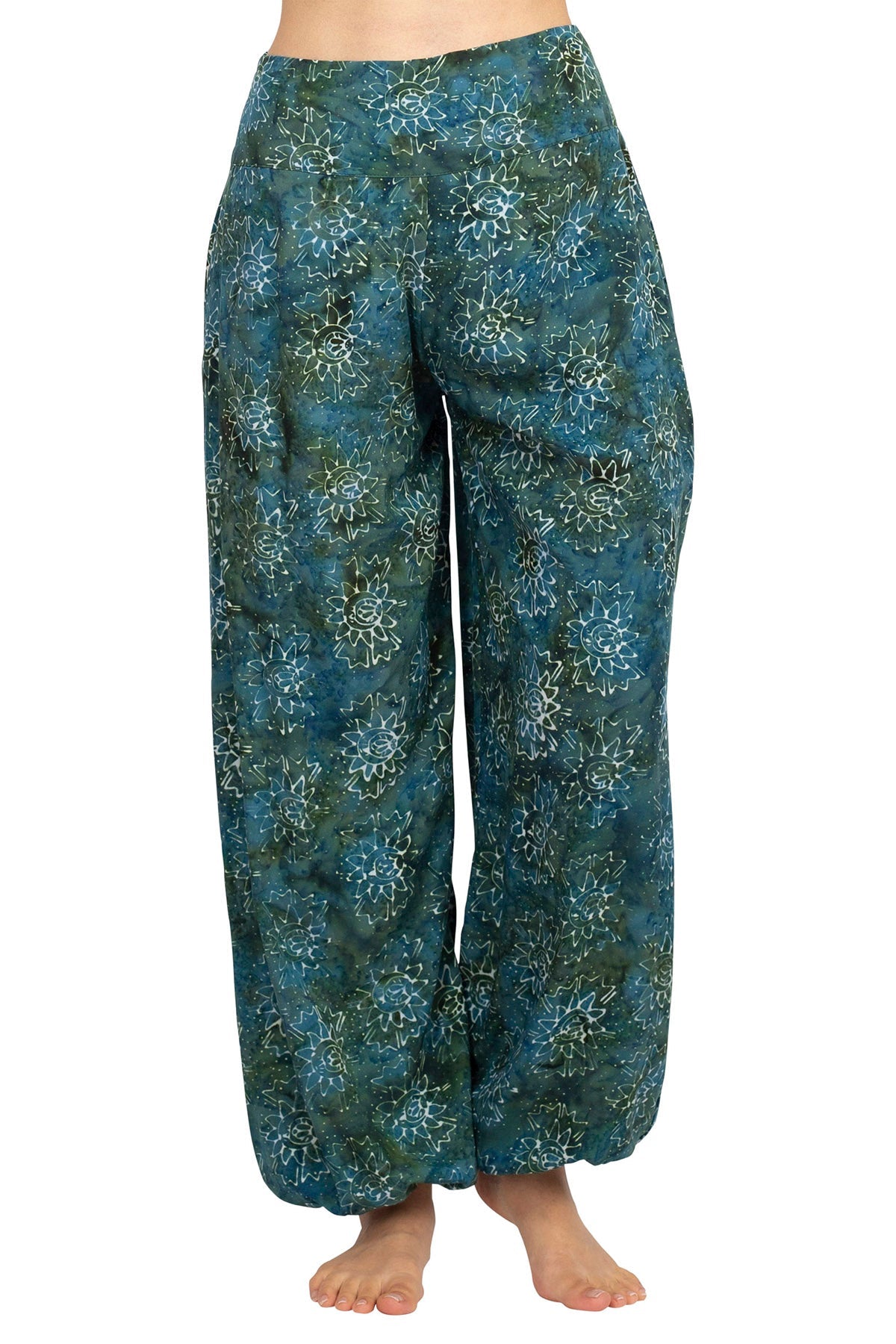 Batik Tie-Dye Tapered Pants