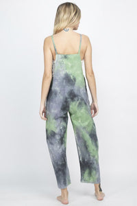 Tie-Dye Oversized Overall