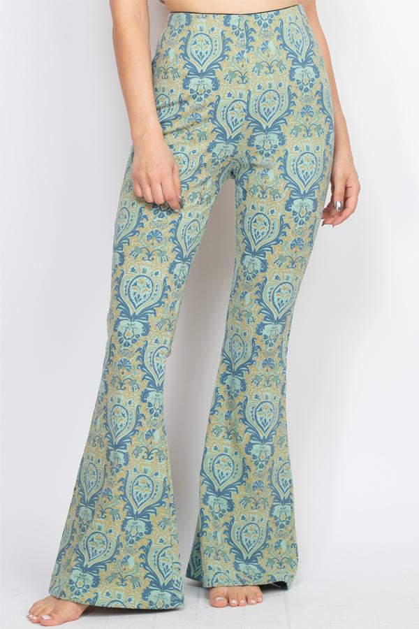 Cotton bell bottom pants clearance