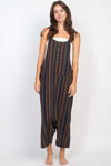 Stripe Oversized Overall