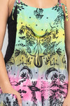 Mushroom Flowy Shortalls