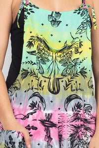 Mushroom Flowy Shortalls