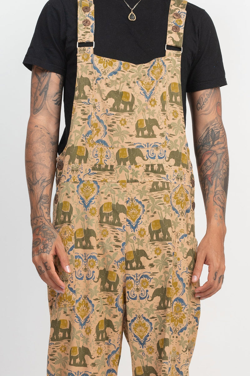 Elephant Sanctuary Unisex Overalls