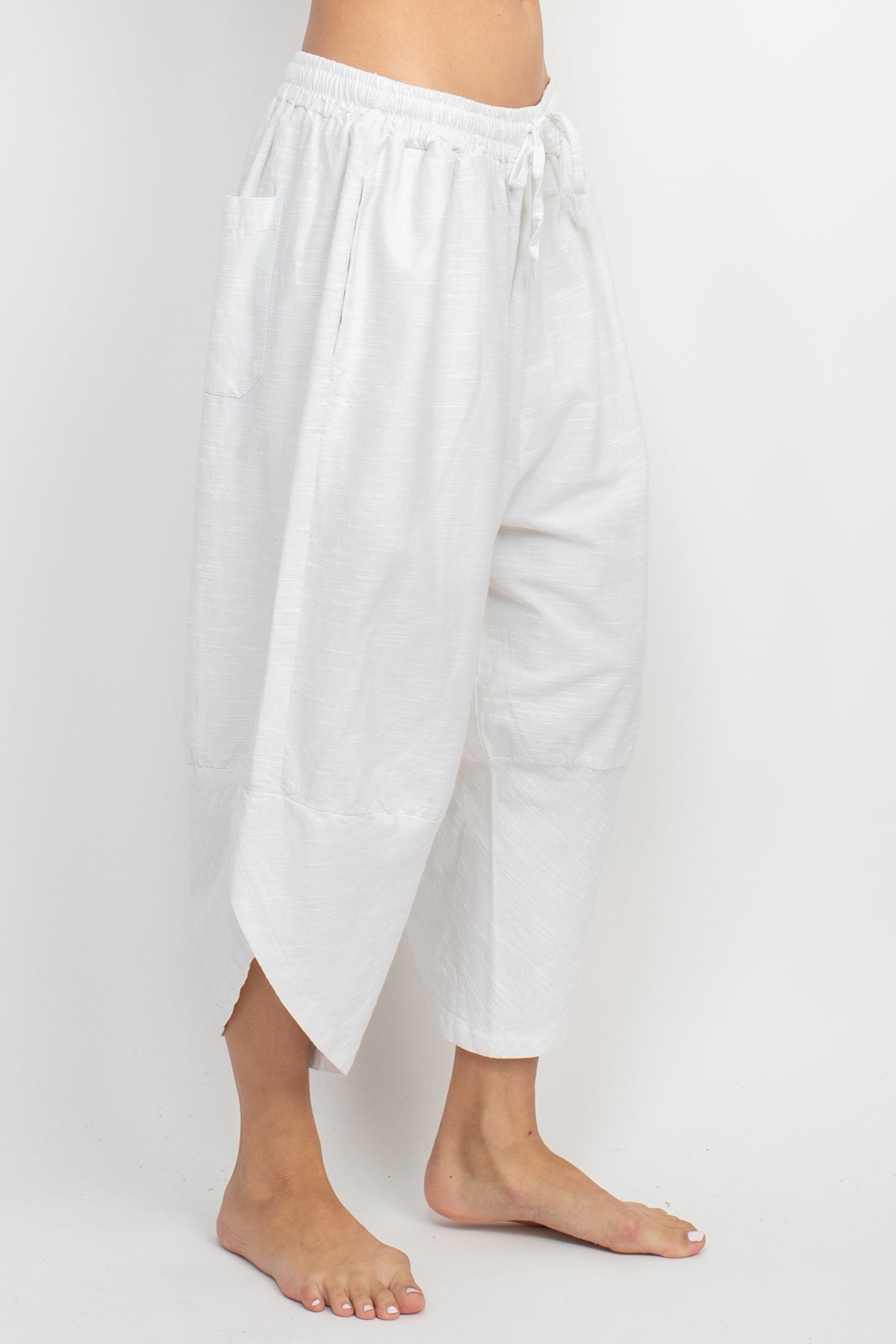 Buy Viku Women's Stylish Cotton Harem Pants, Free Size, Brown at Amazon.in