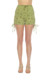 Peace Sign Organic Cotton Draw String Shorts