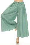 Homespun Cotton Palazzon Pants