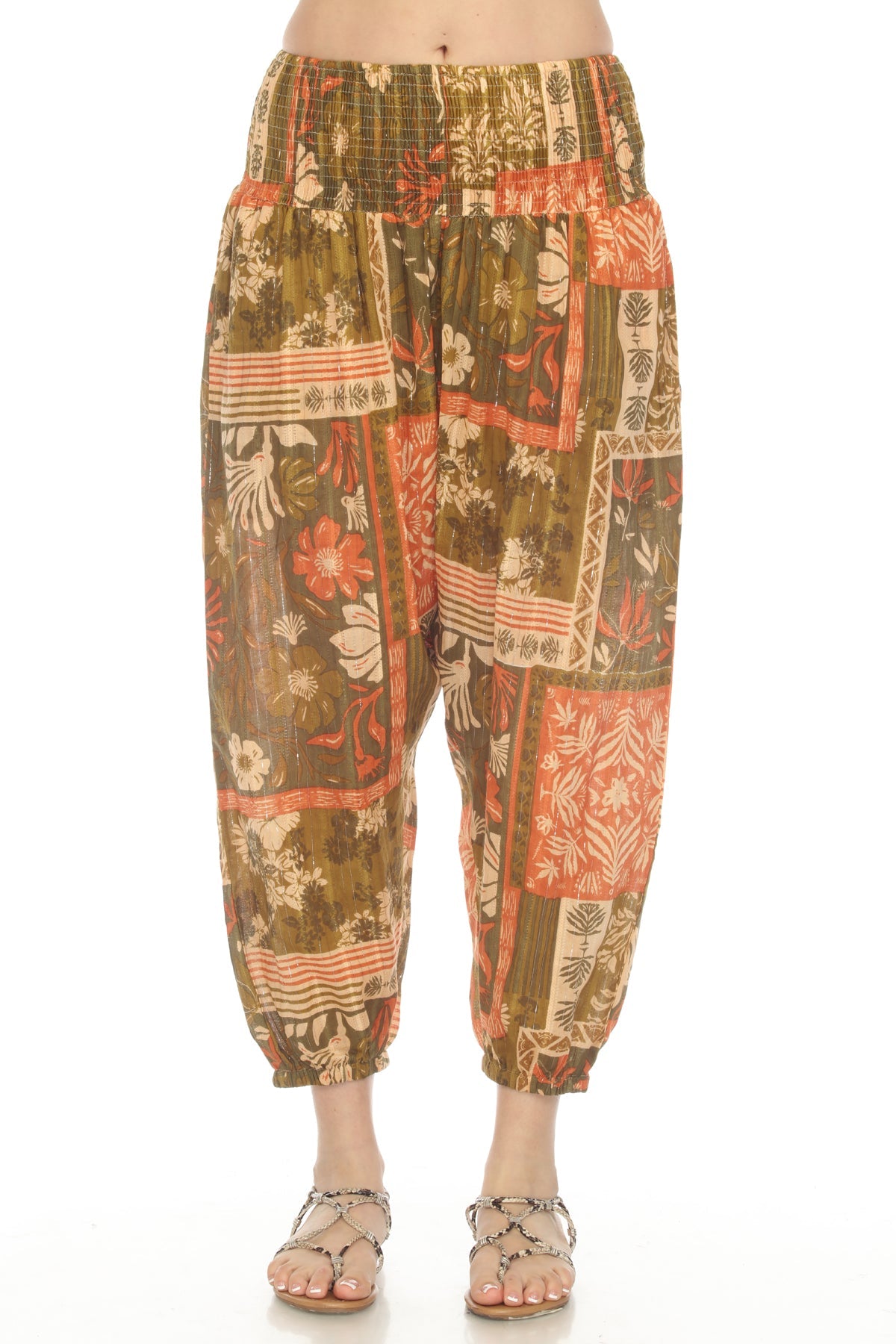 Tropical Patchwork Harem Pants – Lakhay-Retail