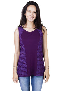 Om Be With You Open Back Summer Top