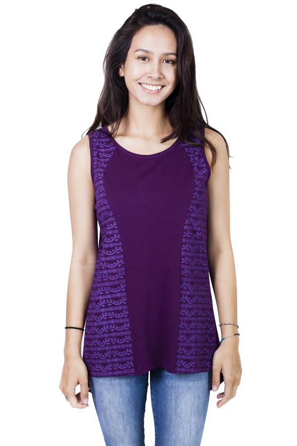 Om Be With You Open Back Summer Top