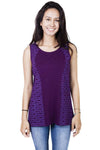 Om Be With You Open Back Summer Top