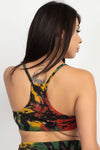 Rasta Organic Cotton Tie Dye Bra