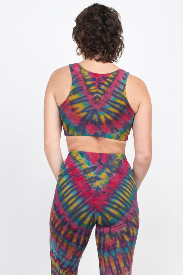 Salsation 最新作！Cotton Bra！ Tie−Dye Sサイズ Tie Dye High Neck Organic Cotton Bra – Lakhay-Retail