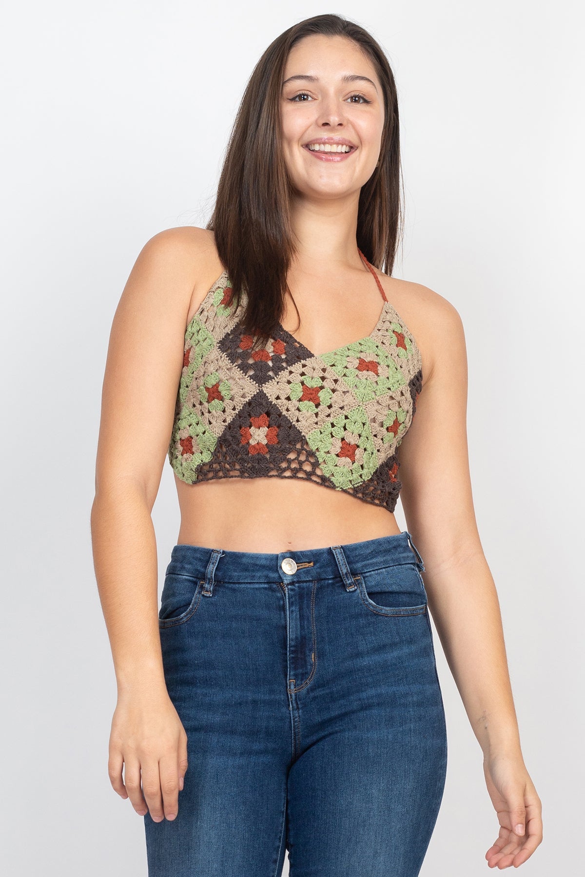 Granny Square Crochet Top – Lakhay-Retail