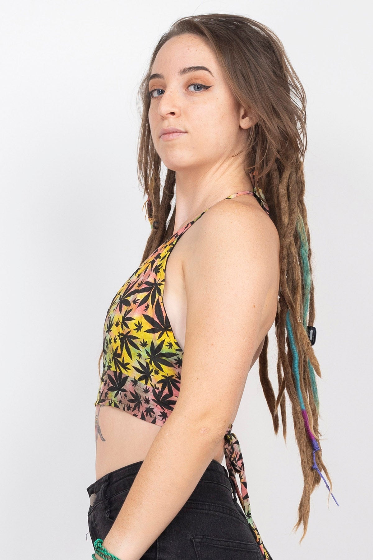 Rasta Halter Top