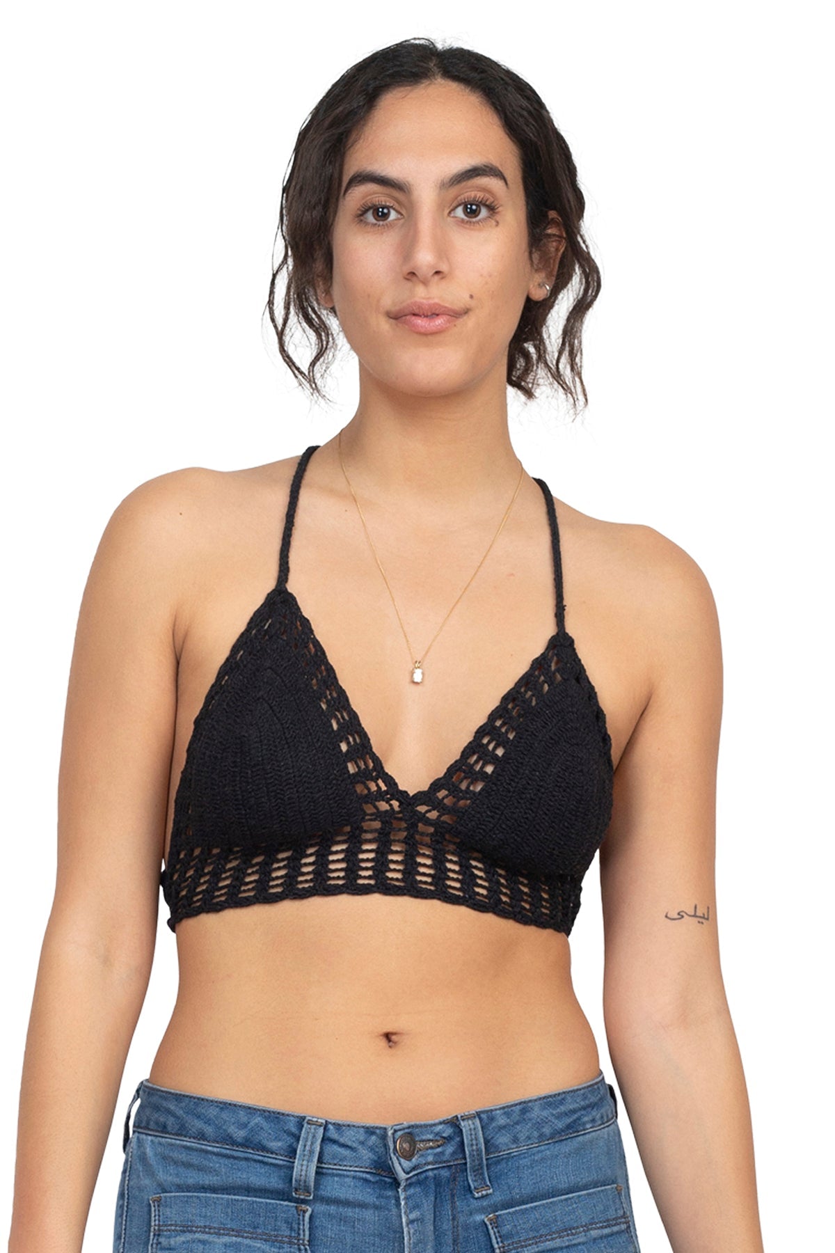 Laced Back Crochet Bikini Top – Lakhay-Retail