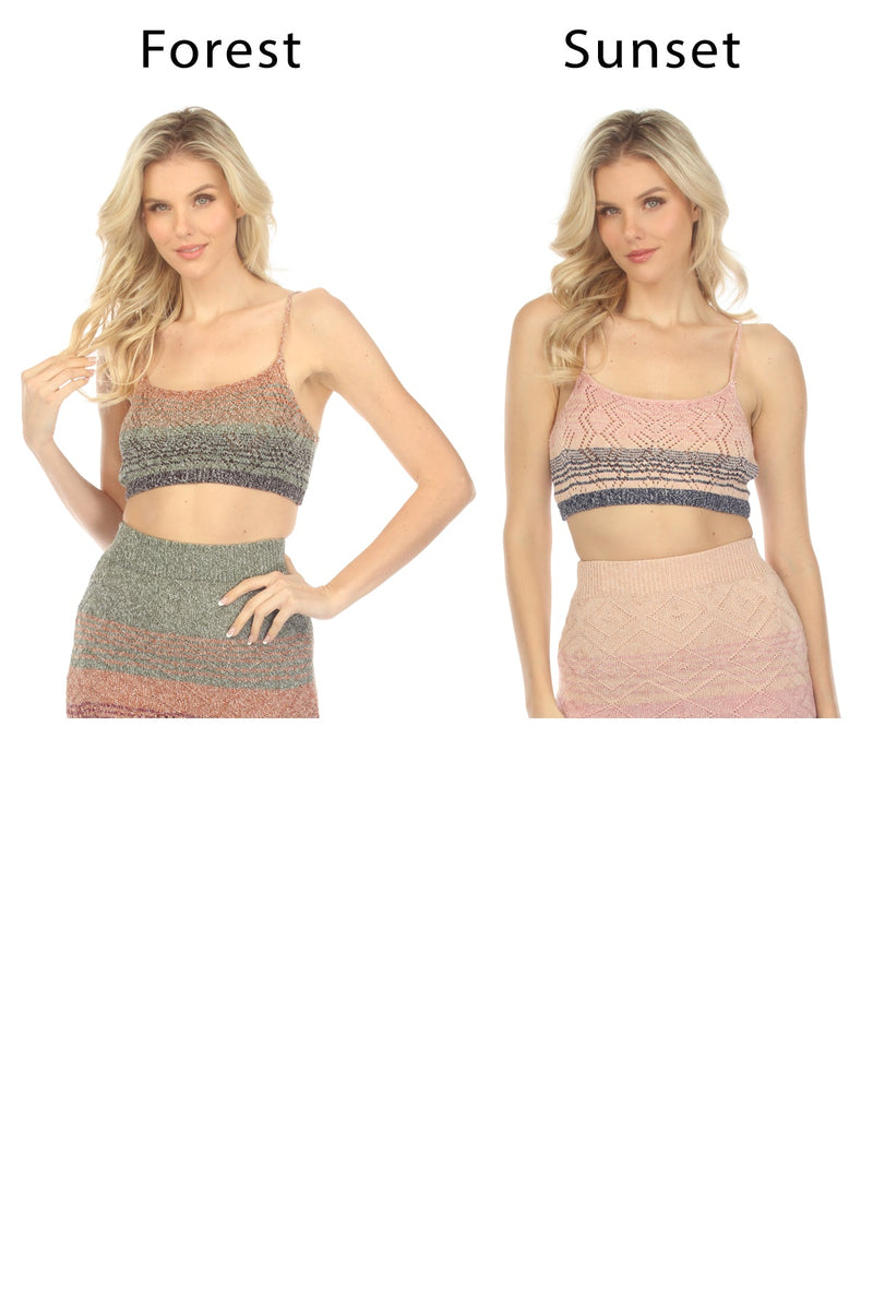 Gradient Knit Tank Top