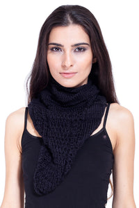 Women's Boho woolen disguise cowl/infinity scarf