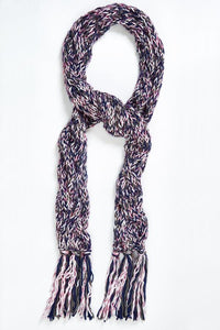 Cable knit Heather Scarf