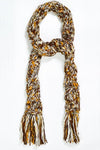 Cable knit Heather Scarf