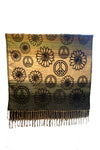 Sunflower Peace Shawl