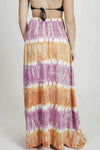 Women's Tie Dye Long Maxi Skirt