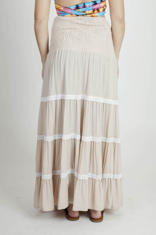 Women's Light Summmer Long Boho Gypsy Skirt