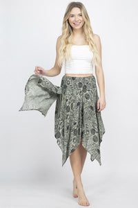 Zinnia Handkerchief Skirt
