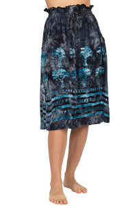 Batik Tree Of Life Midi Skirt