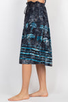 Batik Tree Of Life Midi Skirt