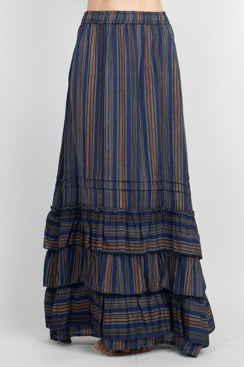 Victorian Ruffled Maxi Skirt